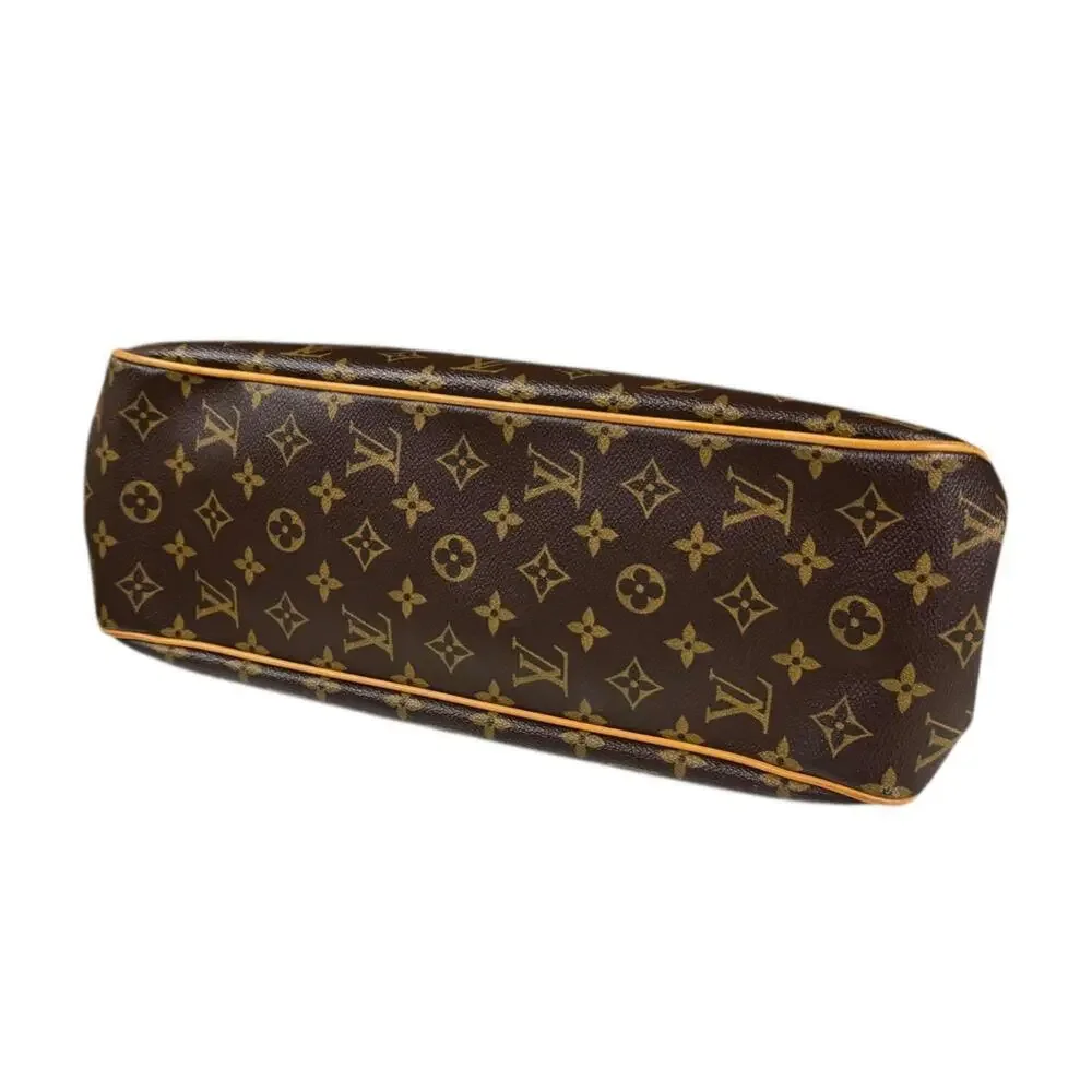 LOUIS VUITTON Brown Monogram Canvas Shoulder Bag